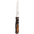 Polywood Jumbo Steak Knife, Rounded Tip (Brown)