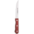 Polywood Small Steak Knife Full Tang Pointed Tip (Red)