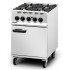 Lincat OG8001/RHD Opus 800 Gas Freestanding Oven Range R/Hand Door 4 Burners 600mm 33.6 kW