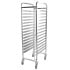 Bakery Tray Racking Trolley 60x40cm 15 Shelves