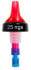 Beaumont Quick Shot 3 Ball Spirit Pourer 25ml Red