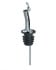 Tablecraft Freeflow Jet Tapered Shot Spirit Pourer With Hinged Flip Cap Pack Chrome (Pack of 12)