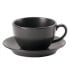 Seasons Graphite Bowl Shape Cup 25cl/9oz x 6