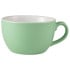Genware Porcelain Bowl Shaped Cup 25cl Green