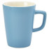 Genware Porcelain Latte Mug 34cl Blue