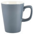 Genware Porcelain Latte Mug 34cl Grey