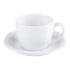 Porcelite Square Saucer 15cm/6inch x 6