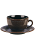 Porcelite Aura Earth Saucer 16cm/6.25" (Pack of 12)