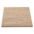Bolero Square Table Top Antique Natural 600mm