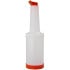 Store Save & Pour Quart Cocktail Juice Bottle 1 Litre Orange