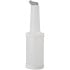 Store Save & Pour Quart Cocktail Juice Bottle 1 Litre White