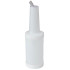 Save & Pour Professional Quart Cocktail Juice Bottle 1 Litre White