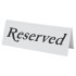 Plastic Reserved Table Sign