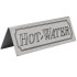 Stainless Steel Hot Water Table Sign