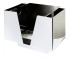 Chrome 3 Part Bar Napkin Holder Organiser 