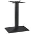 Hudson Single Rectangular Black Dining Height Table Base
