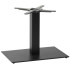 Titan Single Rectangular Black Coffee Height Table Base