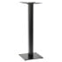 Titan Small Square Black Poseur Height Table Base