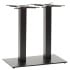 Titan Twin Rectangular Black Dining Height Table Base