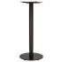 Titan Small Round Black Poseur Height Table Base