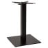 Titan Large Square Black Dining Height Table Base