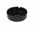 4" Black Melamine Ashtray (Pack of 10)
