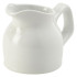 GenWare Porcelain White Jug 70ml/2.5oz (Pack of 6)