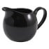 Genware Porcelain Jug 14cl Black