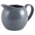 Genware Porcelain Jug 14cl Grey
