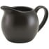 Genware Porcelain Jug 14cl Matt Black