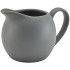 Genware Porcelain Jug 14cl Matt Grey