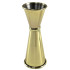 Gold Plated Banded Jigger 25/35/50ml