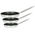 Celar 3 Piece Induction Aluminium Granite Non Stick Frying Pan Set