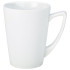 Genware Porcelain Angled Handled Mug 35cl