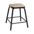 Bolero Cantina Low Stool Black (Pack of 4)
