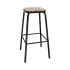Bolero Cantina High Stool Black (Pack of 4)