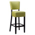Alto FB Highchair Lime Green Faux Leather With Black Frame
