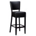 Alto FB Highchair Black Faux Leather With Black Frame
