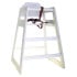Highchair Wooden Commercial EU Standard White