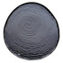 Creations Scape Glass Smoked Round Platter 14cm/5.5" (Pack of 12)