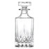 RCR Opera Square Whisky Decanter 750ml/25.4oz (Pack of 4)