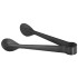 Churchill Comas Elegant Black Ice Tong 19cm (Pack of 10)