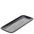 Creations Zen Melamine Black Rectangular Tray 27.6 x 11.7cm (Pack of 6)