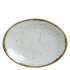 Creations Craft Melamine White Oval Plate 26cm/10" (Pack of 6)