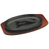 Cast Iron Sizzle Platter 23 x 13cm