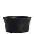 Creations Cali Melamine Black Round Dish 5.9cm/2.33" 42ml/1.5oz (Pack of 24)