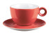Costa Verde Cafe Red Bowl Shaped Coffee Cup 230ml/8oz (Pack of 12)