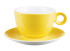 Costa Verde Cafe Yellow Saucer 16cm (Pack of 6)
