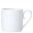 William Edwards Classic White Coupe Coffee Can Cup 6cm/2" 100ml/3.5oz (Pack of 12)