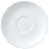 William Edwards Classic White Espresso Saucer 12cm/4.5" (Pack of 12)